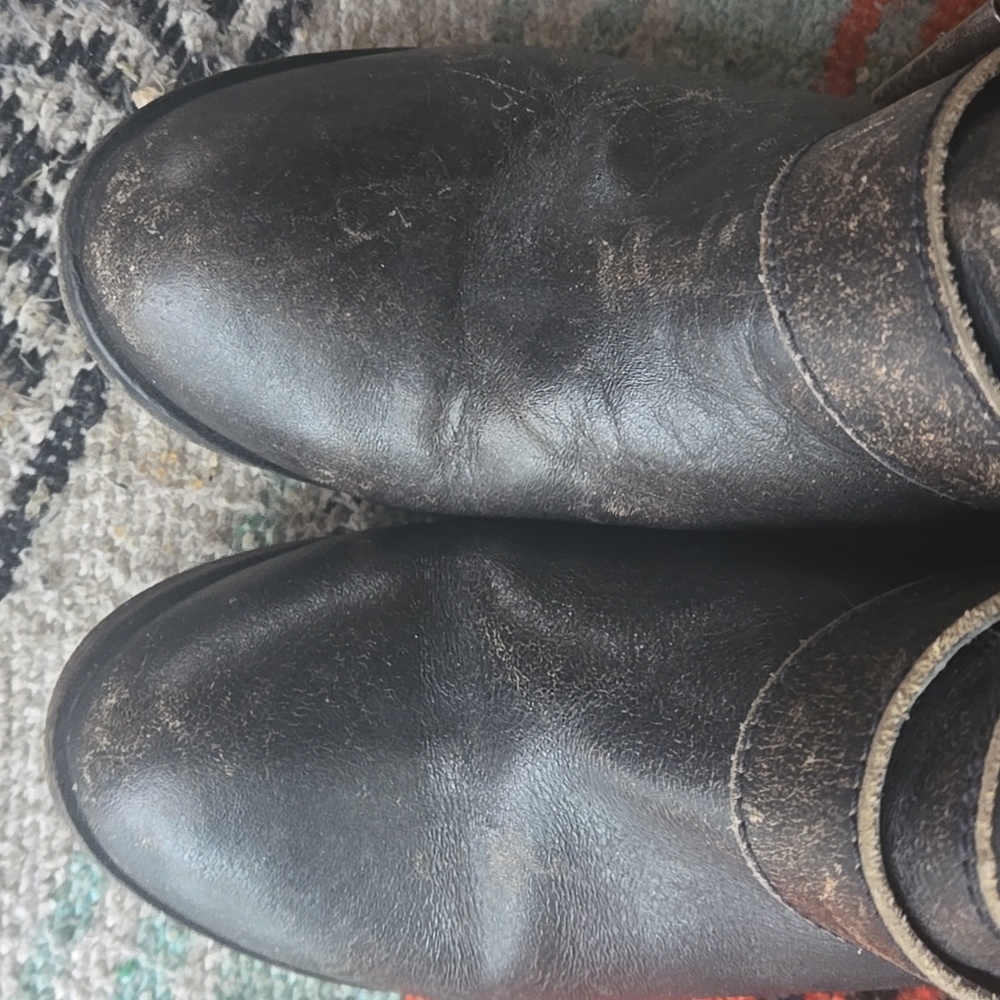 Corral Brown Ankle Bootie Distressed Size 8.5 - Picture 4 of 5